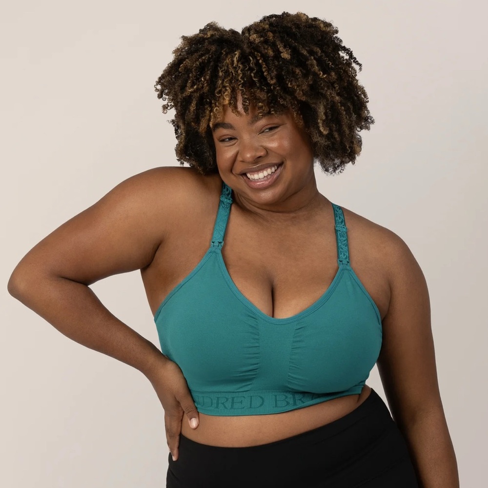 Kindred Bravely Teal Nursing Bra